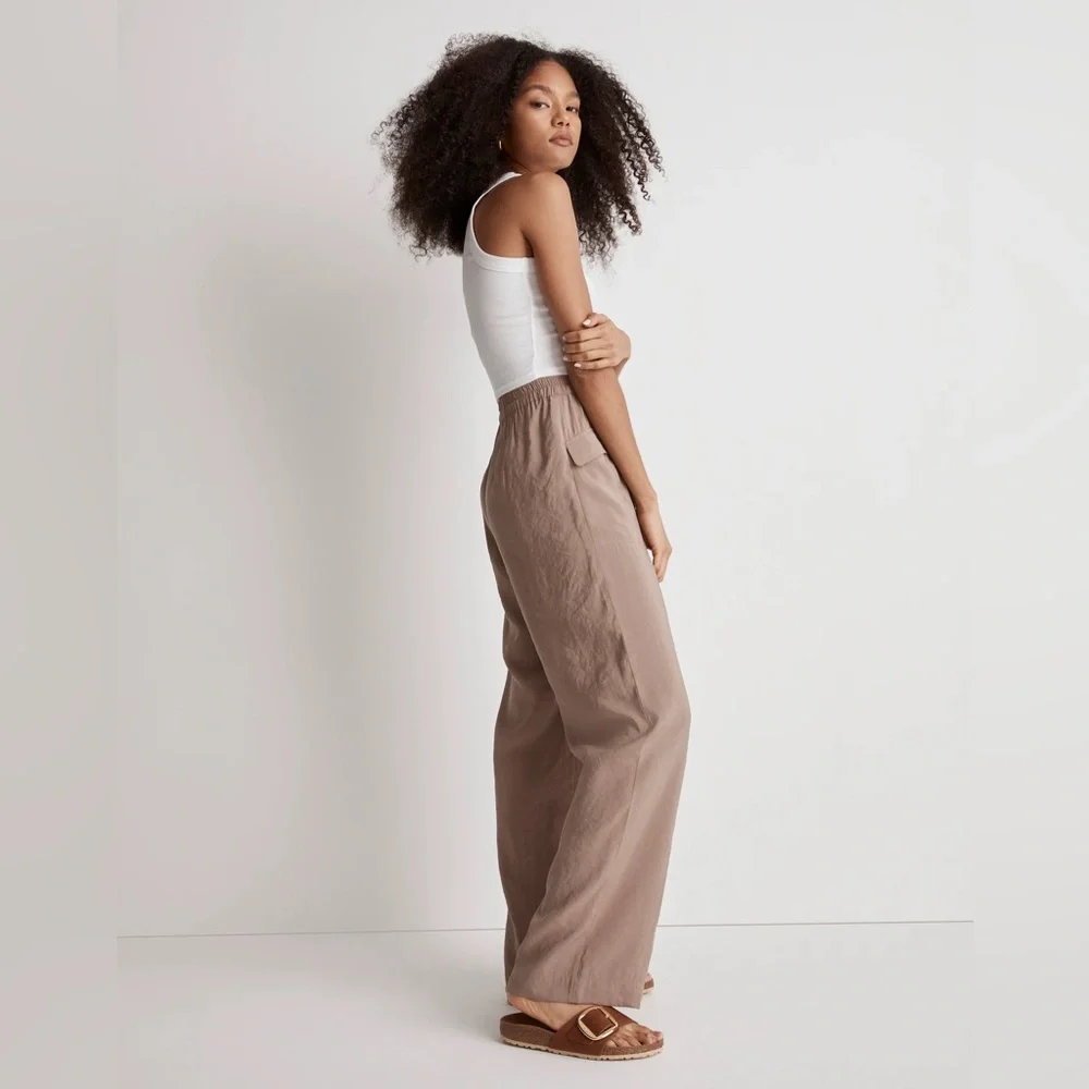 NWOT Madewell Straight Cargo Pants in Softdrape 2X - Picture 2 of 13